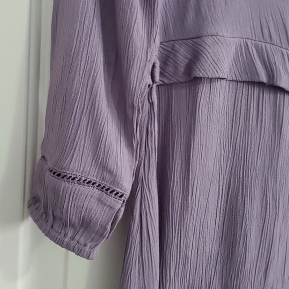 NWT Women's Tavik Purple Lavender Beach Cover Up Dress XS - Picture 5 of 7